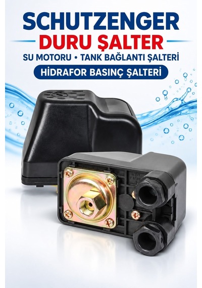 Su Motoru Tank Bağlantı Şarteli Duru Şartel Pro Seri