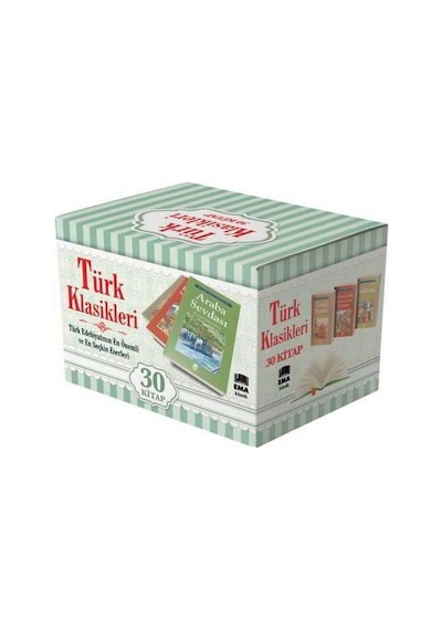 Türk Klasikleri Seti - 30 Kitap Takım- Ema Klasik Yayınları