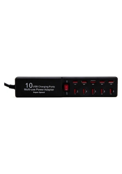 Buğz 10 Portlu Usb Şarj Adaptörü