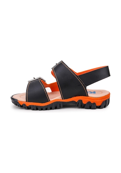 Kiko Kids Erkek Çocuk Sandalet Arz 2359 Siyah