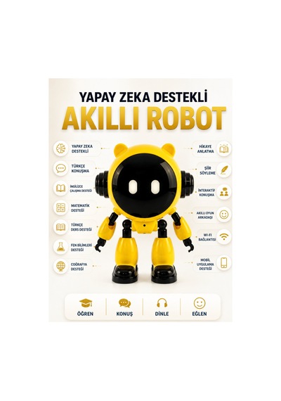 8753tknd Yapay Zeka Robotu 893hmng