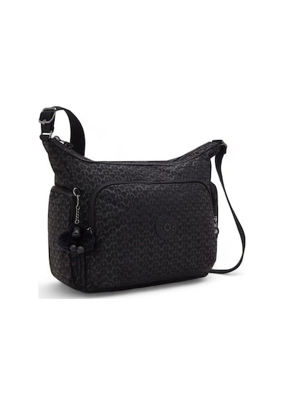 Kipling Gabb Signature Emb Kadın Omuz Çantası Kı3945 Siyah