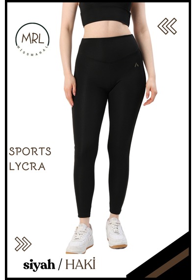 Missmaral Kadın Yüksek Bel Toparlayıcı Spor Tayt Siyah / Haki Şerit Detaylı Lycralı Dalgıç 1041 Siyah Haki - 690831555 Siyah Haki Missmaral Kadın Yüksek Bel Toparlayıcı Spor Tayt Siyah / Haki Şerit Detaylı Lycralı Dalgıç 1041 Siyah Haki - 690831555 Siyah Haki