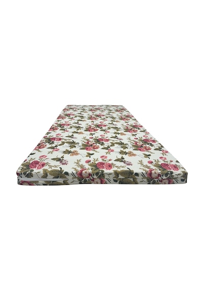 Sünger Yatak 70x180x6 Cm, Yer Yatağı, Balkon Yer Minderi,şantiye,karavan,deprem Yatağı-ingiliz Gülü