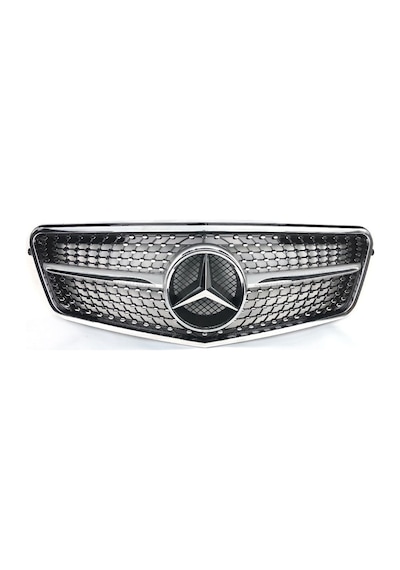 Autogp Mercedes W212 Diamond Ön Panjur Izgara Gri Çıta 2009 / 2013