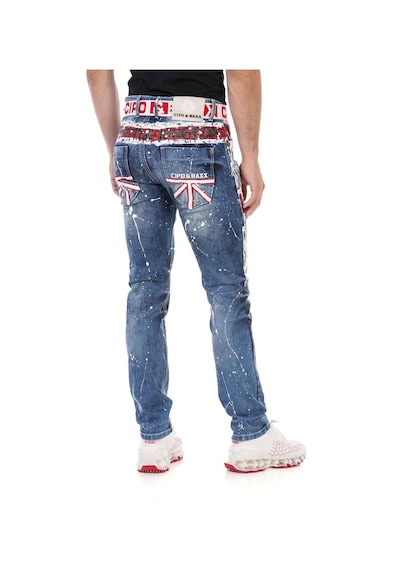 CD714 Great Britain Jeans Mavi