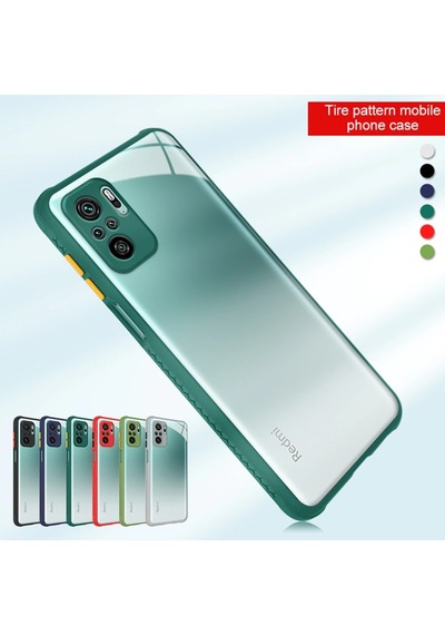 Xiaomi Redmi Note 10 Kilif Lens Korumali Arkasi Seffaf Kapak 488379360