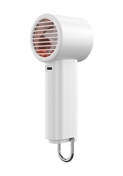 Wiwu Wi-fs016 Dijital Led Göstergeli Soğutucu El Fanı Beyaz