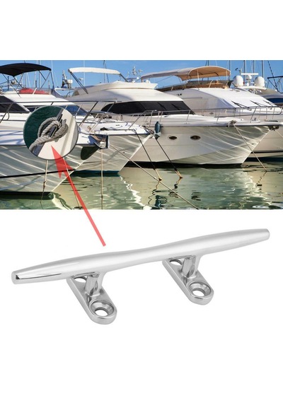 2'li Paslanma Krom Koç Boynuzu. 12cm. Tekne Demirleme