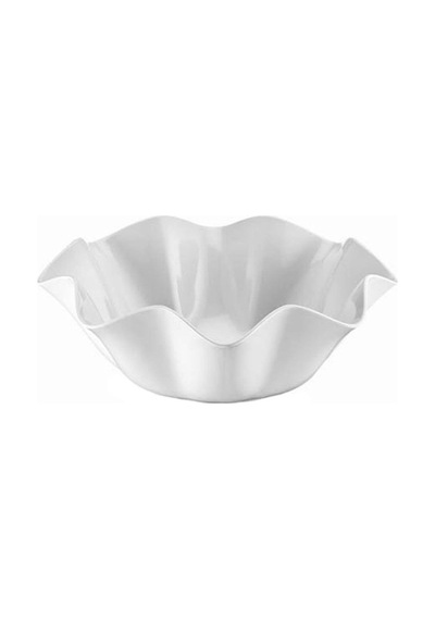 Külsan 10220 Beyaz 20cm Gastrobutik Dalgalı Kase Beyaz