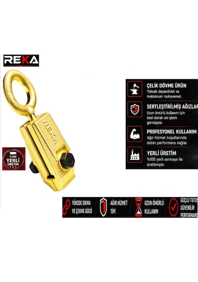 Reka Tek Yönlü Çektirme Kurt Ağzı