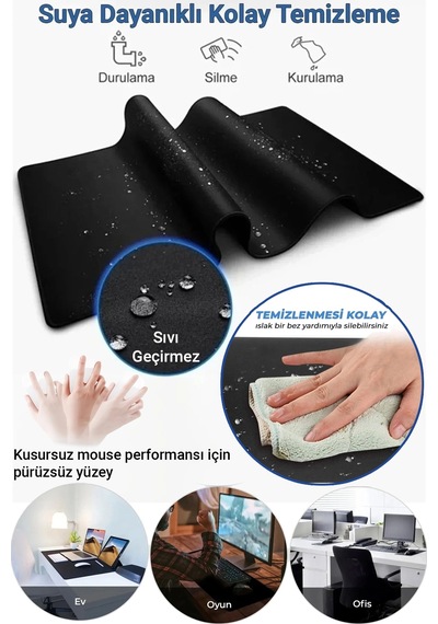Sonictouch Kişiye İsme Araca Özel Fotoğraflı Xxl Dikişsiz Gamer Arabalı Klavye Mousepad 40x90cm