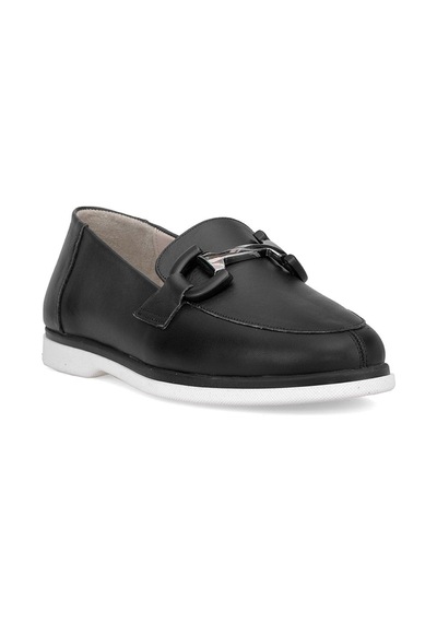 İnci 101973610 5ı Lenno 5fx Kadın Loafer Ayakkabı Siyah Siyah