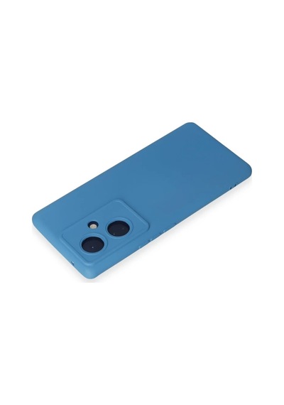 Vivo V29 Lite Uyumlu Kılıf Nano İçi Kadife Silikon - Mavi