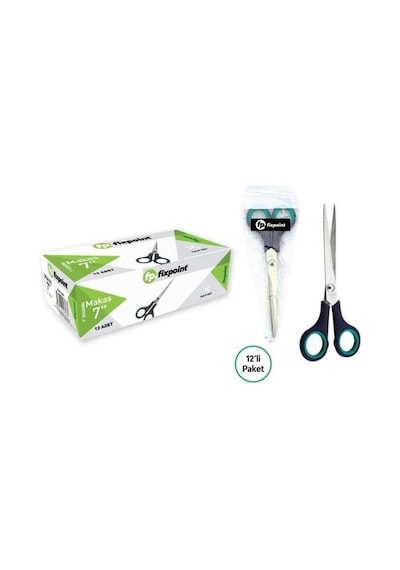 Fixpoint Plastik Saplı Makas 7'' P-3057