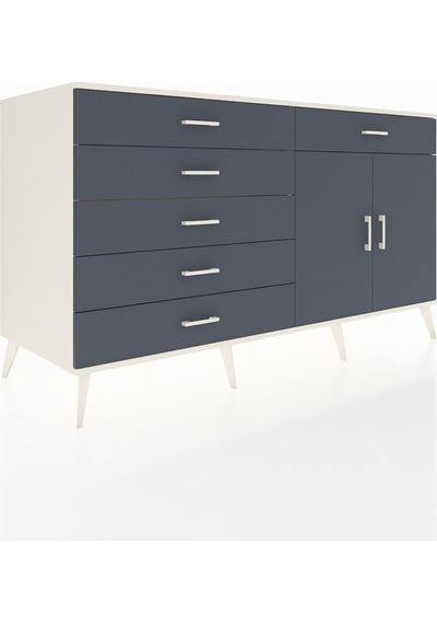 Kronos Konsol Tek Raflı 6 Çekmeceli 2 Kapaklı 176x59x99 Aytaşı-an Aytaşı-antrasit Kronos Konsol Tek Raflı 6 Çekmeceli 2 Kapaklı 176x59x99 Aytaşı-an Aytaşı-antrasit