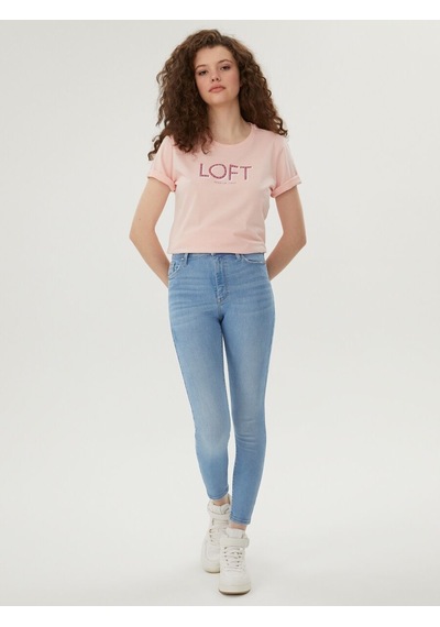 LOFT Mathilda Skinny Kadın Pantolon Denim