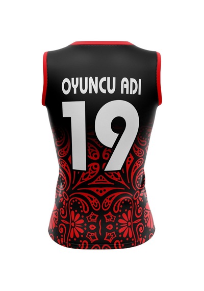 Acr Giyim Voleybol Forması Model 720 - Kişiye Özel İsim Ve Numara Yazılabilir, Dijital Baskı Tasarım Tek Üst