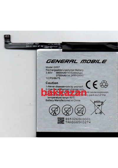 General Mobile Gm9 Pro G007 Batarya Pil