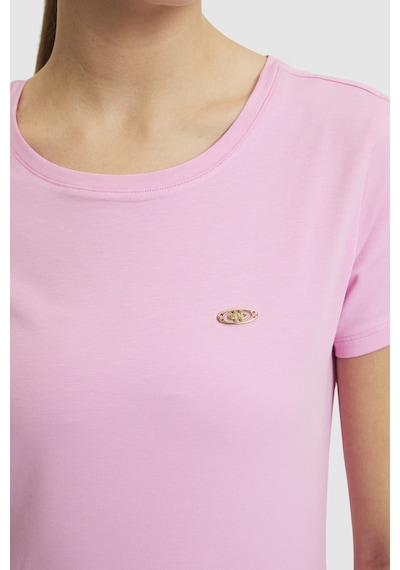 U.S. Polo Assn. U.s. Polo Assn. Kadın Pembe Tişört Basic 50321809-vr041