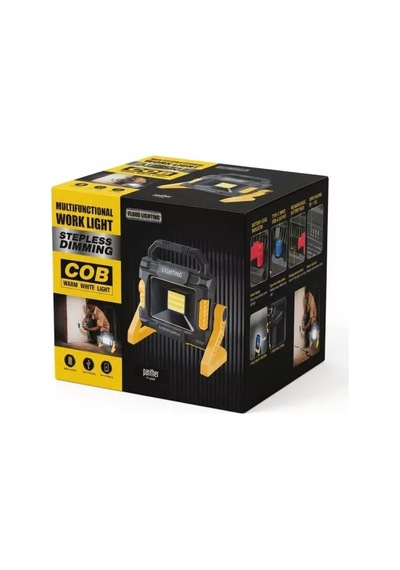 Panther Usb Şarjlı Kamp Lambası 18.000 Mah 6.000 Lm Çok Renkli