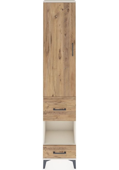 Arges Dolap 3 Raflı 2 Çekmeceli Tek Askılı 44x30x221 Aytaşı-çam Aytaşı Arges Dolap 3 Raflı 2 Çekmeceli Tek Askılı 44x30x221 Aytaşı-çam Aytaşı