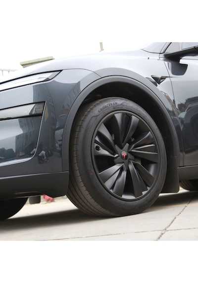 Tesla Juniper Elara Jant Kapağı Seti 19 İnç Mat Siyah