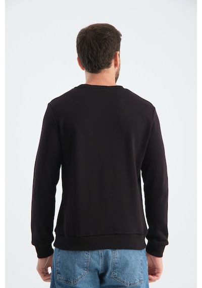 Shooter Sportwear Ribey Tekstil İth.ihr.san.tic.ltd.şti Erkek Üç İplik Sweatshirt Şardonsuz Pamuklu Regular Fit Bisiklet Yaka Spor Sweat siyah Shooter Sportwear Ribey Tekstil İth.ihr.san.tic.ltd.şti Erkek Üç İplik Sweatshirt Şardonsuz Pamuklu Regular Fit Bisiklet Yaka Spor Sweat siyah