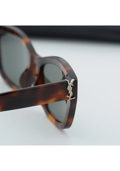 Sl M153 003 55 Yves Saint Laurent Güneş Gözlüğü Siyah