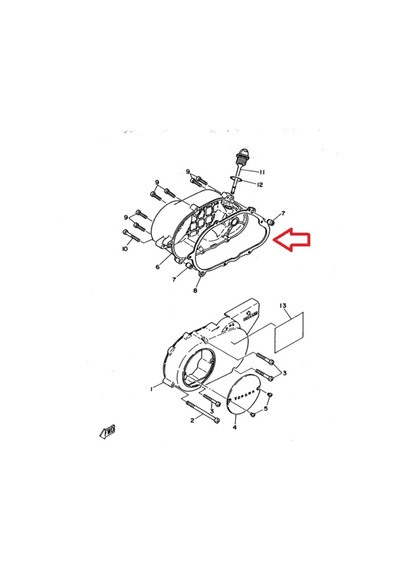 Yamaha Chappy Or.  Karter Contası 296-15451-03