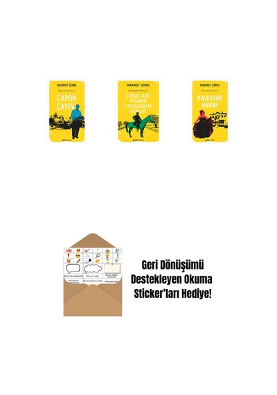 Capon Çay Evi + Çerkes Âdil Paşanın Tahsildarlık Günleri + Dalkavuk Hanım + Okuma Sticker'ları
