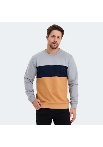 Slazenger KALYN IN Erkek Sweatshirt Gri
