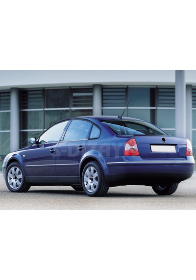 S-Dizayn Vw Passat 3B Krom Cam Çıtası 4 Prç 1998-2005