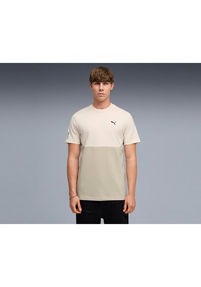 Puma Pumatech Tee Erkek Günlük Tişört 69218087 Krem Krem
