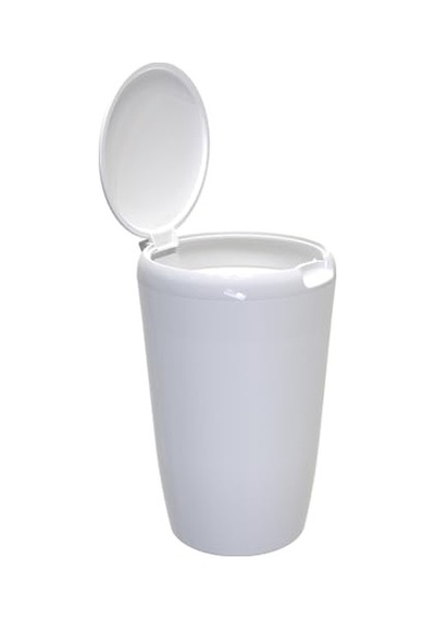 6 Lt Banyo Mutfak Tezgah Üstü Çöp Kovası - Beyaz Çok Renkli