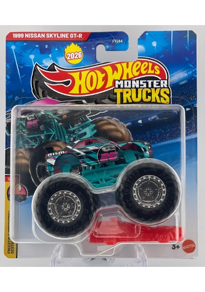 Hot Wheels Monster Trucks 1999 Nissan Skyline Gt-r Çok Renkli
