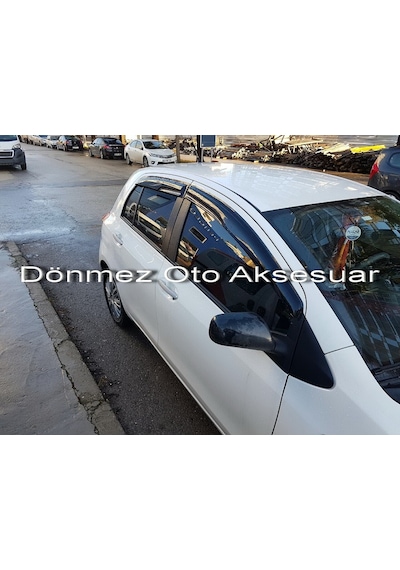 Toyota Uyumlu Yaris Mügen Cam Rüzgarlığı 2008-2012 Arası 4 Lü Ithal N11.21268