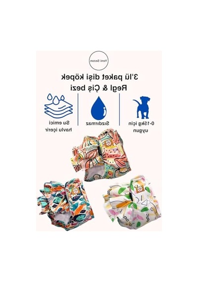Köpek Regl Ve Çiş Bezleri - 3'lü Avantajlı Paket