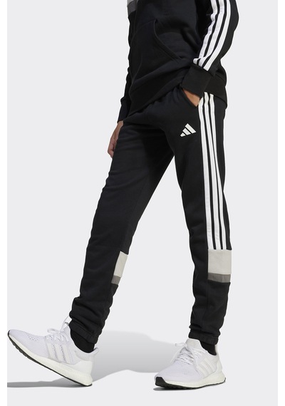 Adidas Seasonal Essentials Tiberio 3-stripes Fleece Çocuk Eşofman Altı Black-white Adidas Seasonal Essentials Tiberio 3-stripes Fleece Çocuk Eşofman Altı Black-white