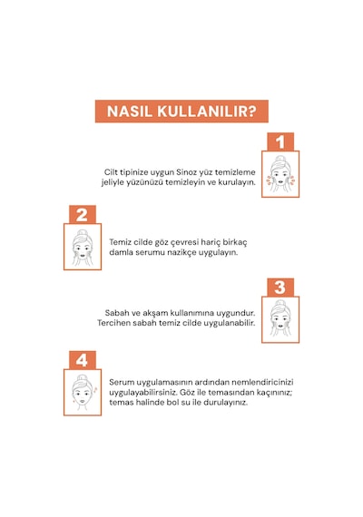 Sinoz Aydınlatıcı Canlandırıcı %10 C Vitamini Yüz Serumu 30 ML