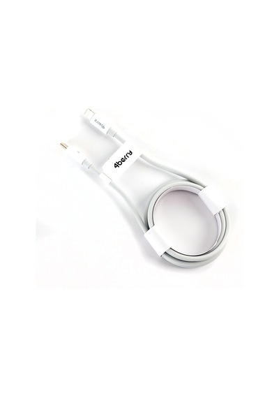 4berry Eco-clt Beyaz Usb-c-lightning Kablo 1.2 M, 20 W Hızlı Şarj