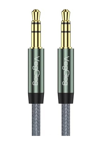 3.5mm Jack Trs Hi-fi Örgülü Aux Ses Kablosu 3 Metre