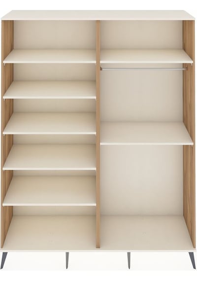 Hyperion Gardrop 7 Raflı 2 Askılı 176x44x221 Çam-aytaşı Aytaşı Hyperion Gardrop 7 Raflı 2 Askılı 176x44x221 Çam-aytaşı Aytaşı