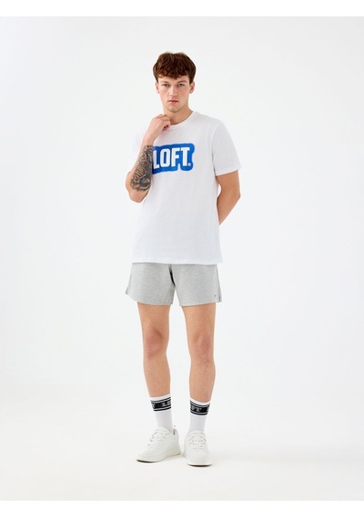 LOFT Regular Fit Erkek Şort Lf2040419 Q1.v1 Gri Melanj