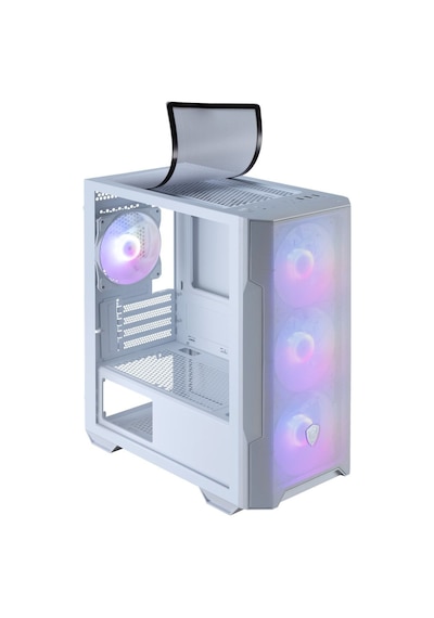 Msı Mag Forge M100r Whıte Gaming Micro-tower Pc Kasası Beyaz