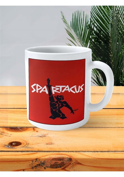 Spartacus Spartaküs Baskılı Kupa Bardak Kişiye Özel Desen 3 Çok Renkli