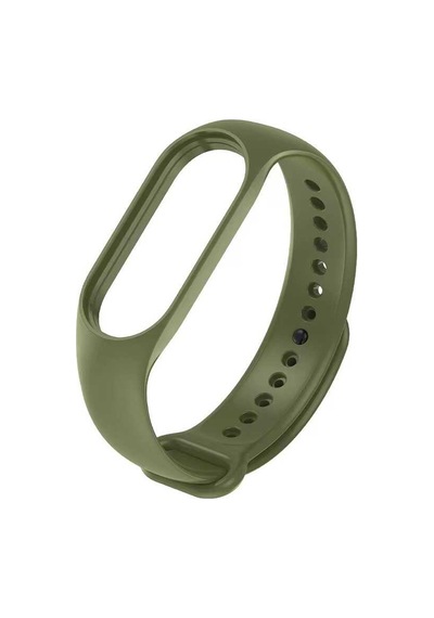 Xiaomi Mi Band 7 Uyumlu Klasik Zore Kordon-haki