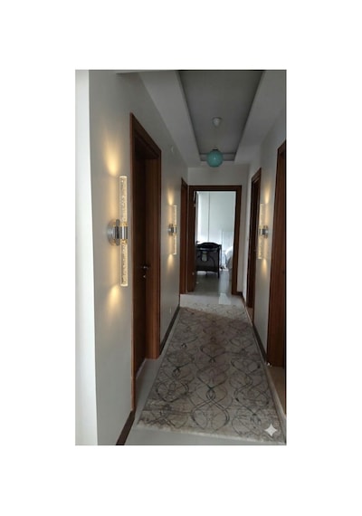 Bubbleflux Medium 40 Cm Modern Tasarım Led Aplik - Duvar Lambası - Gümüş - Elektrikli - Kumandalı - Günışığı Gümüş Elektrikli Kumandalı