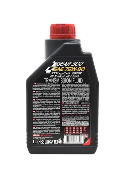 Motul Gear 300 75W-90 Tam Sentetik Şanzıman Yağı 1 L
