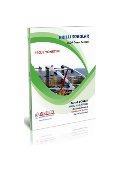 İlkumut Yayınları - Proje Yönetimi - Konu Anlatımlı - Çözümlü Sorular